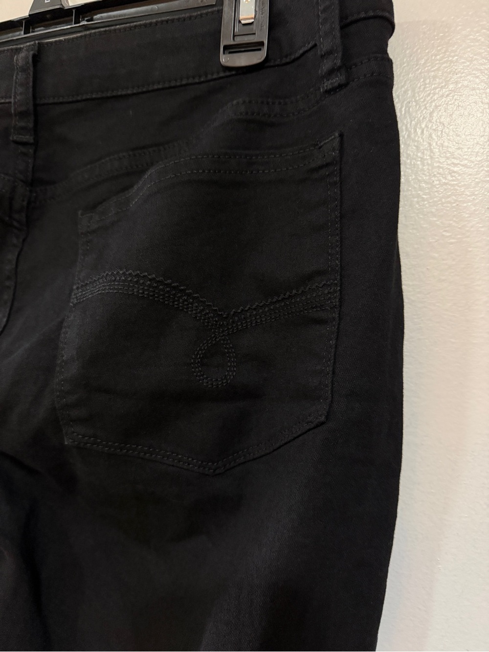 LEE RIDERS Women 18P Black Midrise Bootcut Jeans Comfort Stretch Pants Capsule - Picture 12 of 12